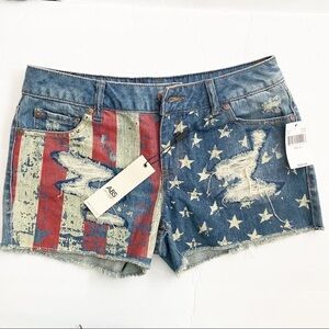 ABS by Allen Schwartz denim shorts